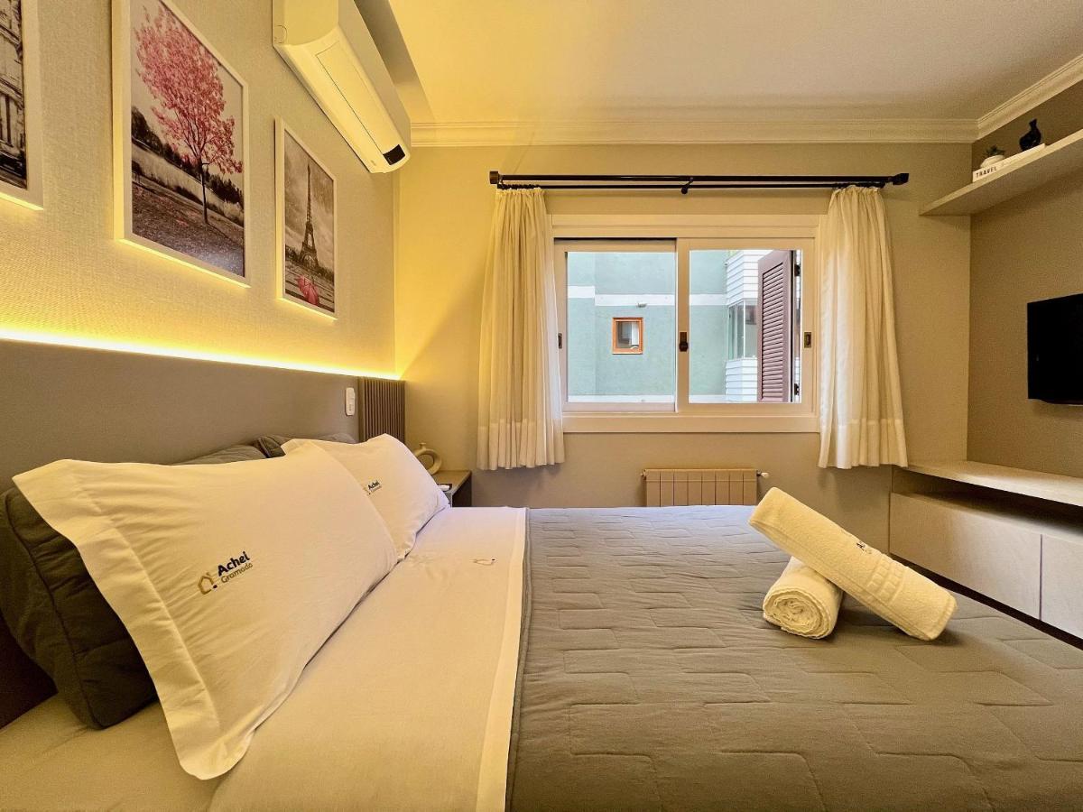 Apartamento Palladio 1Dorm Centro By Achei Gramado Dış mekan fotoğraf