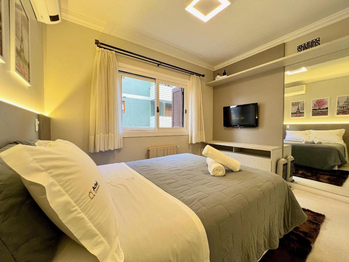 Apartamento Palladio 1Dorm Centro By Achei Gramado Dış mekan fotoğraf