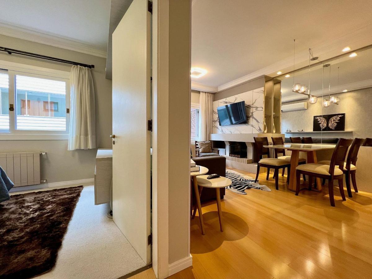 Apartamento Palladio 1Dorm Centro By Achei Gramado Dış mekan fotoğraf