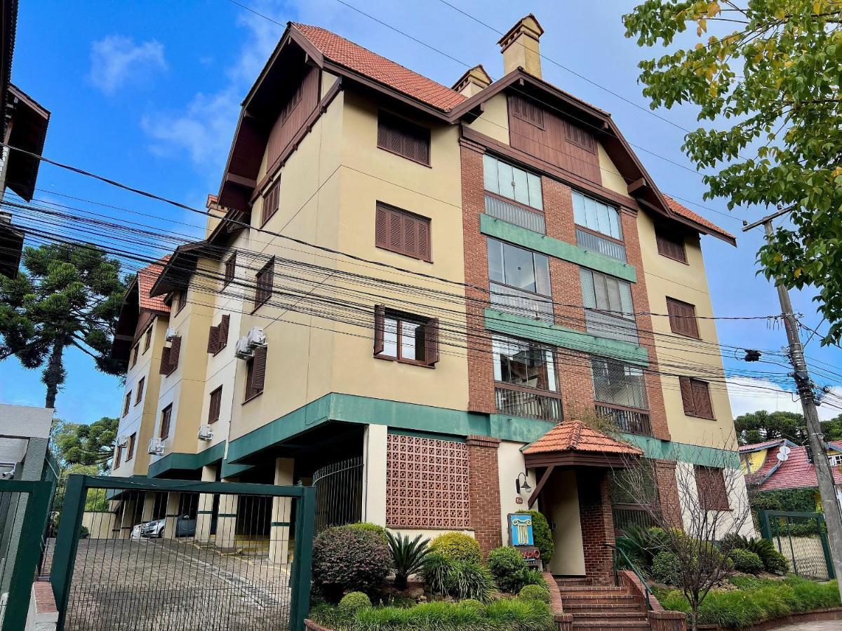 Apartamento Palladio 1Dorm Centro By Achei Gramado Dış mekan fotoğraf
